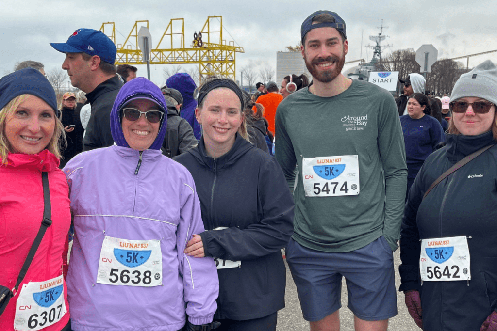 Around The Bay Road Race Scarfone Hawkins LLP team